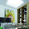 Claraboya electrica rectangular