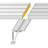 perfil omega para techo camara frigorifica