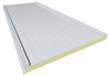 Panel sandwich cubierta 2 grecas PUR color blanco pirineo